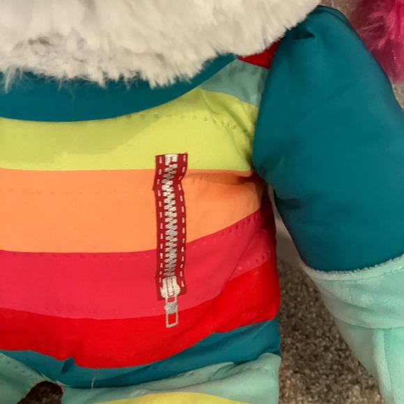 Snowflake Teddy Plush 2023 / 18” Girl Holiday Ski - Picture 5 of 7